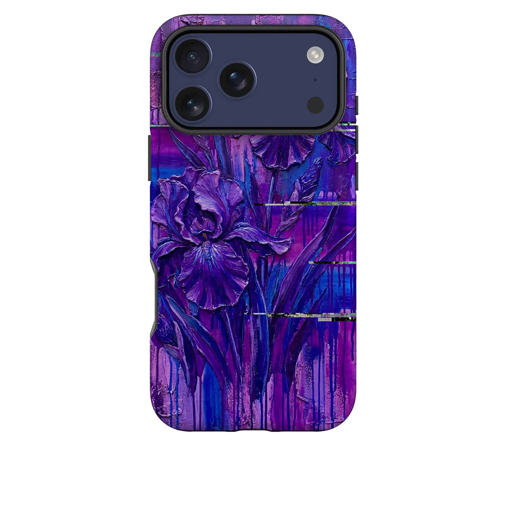 Iris Flowers by Frida Lövström — Magsafe Tough Case for iPhone — Finnaij