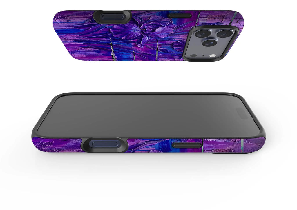 Iris Flowers by Frida Lövström — Magsafe Tough Case for iPhone — Finnaij