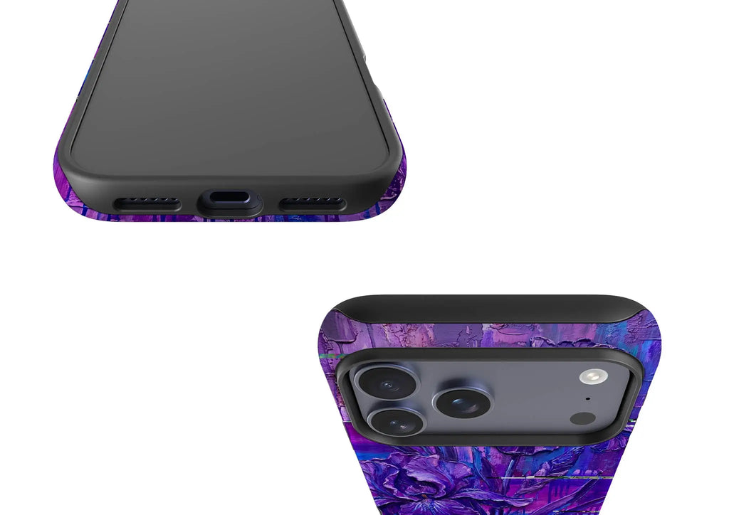 Iris Flowers by Frida Lövström — Magsafe Tough Case for iPhone — Finnaij