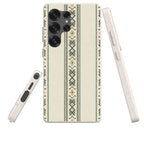 Karelian Ribbon Luxe by Elsi Vaarala — Samsung Galaxy Bio-degradable Case — Three Quarter — Finnaij