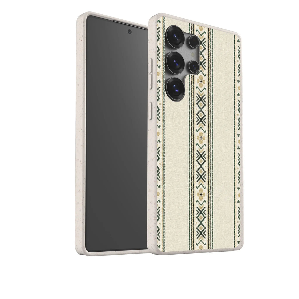 Karelian Ribbon Luxe by Elsi Vaarala — Samsung Galaxy Bio-degradable Case — Finnaij