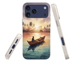 Lagoon Morning by Tobi Akinyemi — iPhone Bio-degradable Case — Three Quarter — Finnaij