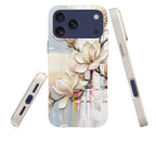 Magnolia Branches by Frida Lövström — iPhone Bio-degradable Case — Three Quarter — Finnaij