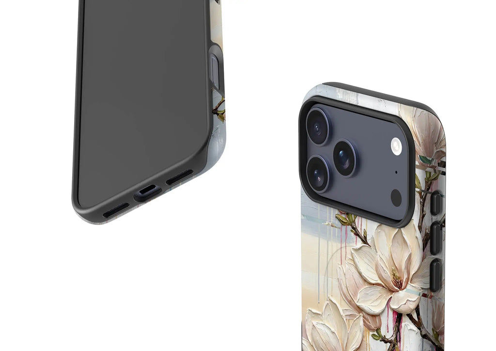 Magnolia Branches by Frida Lövström — Magsafe Tough Case for iPhone — Finnaij