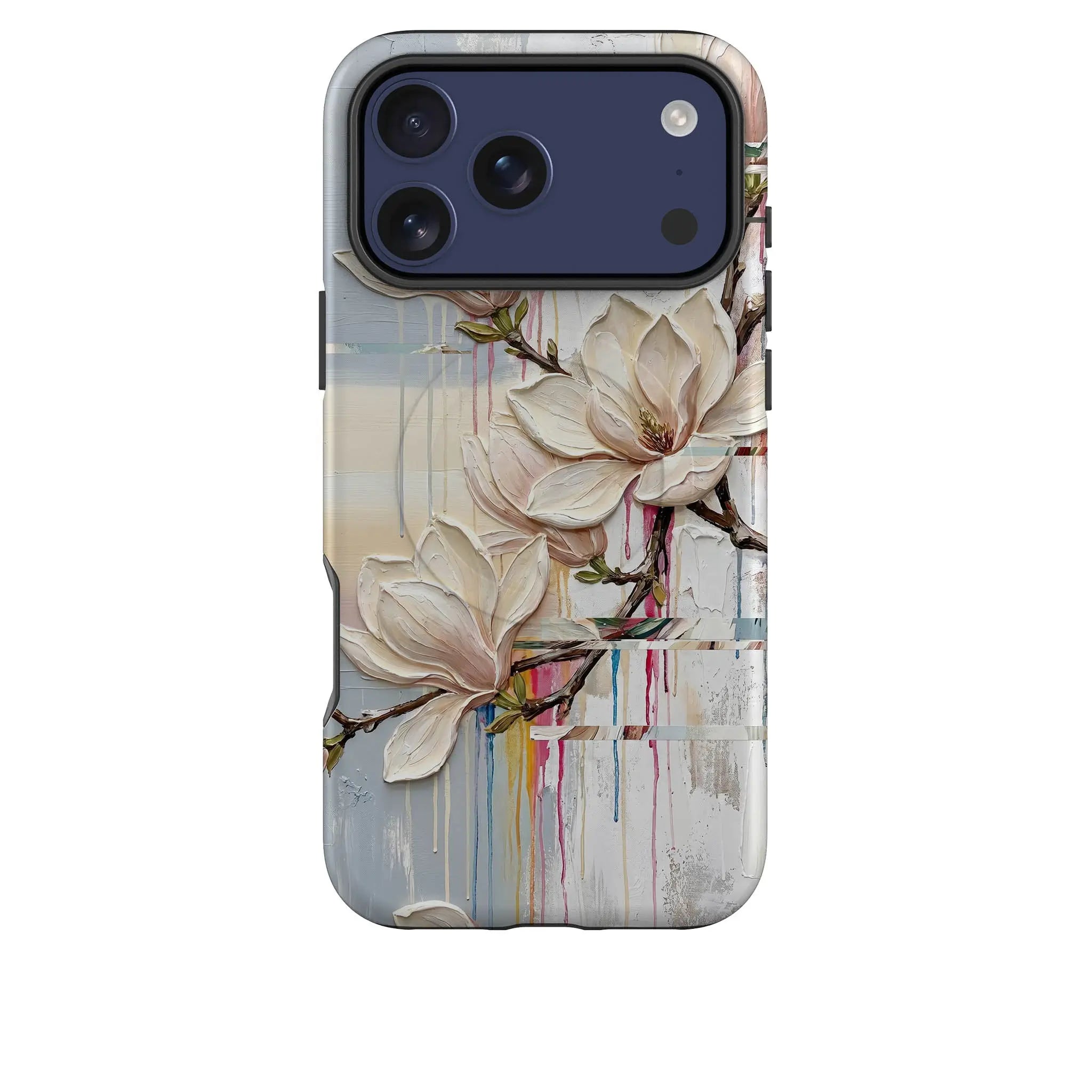 Magnolia Branches by Frida Lövström — Magsafe Tough Case for iPhone — Finnaij