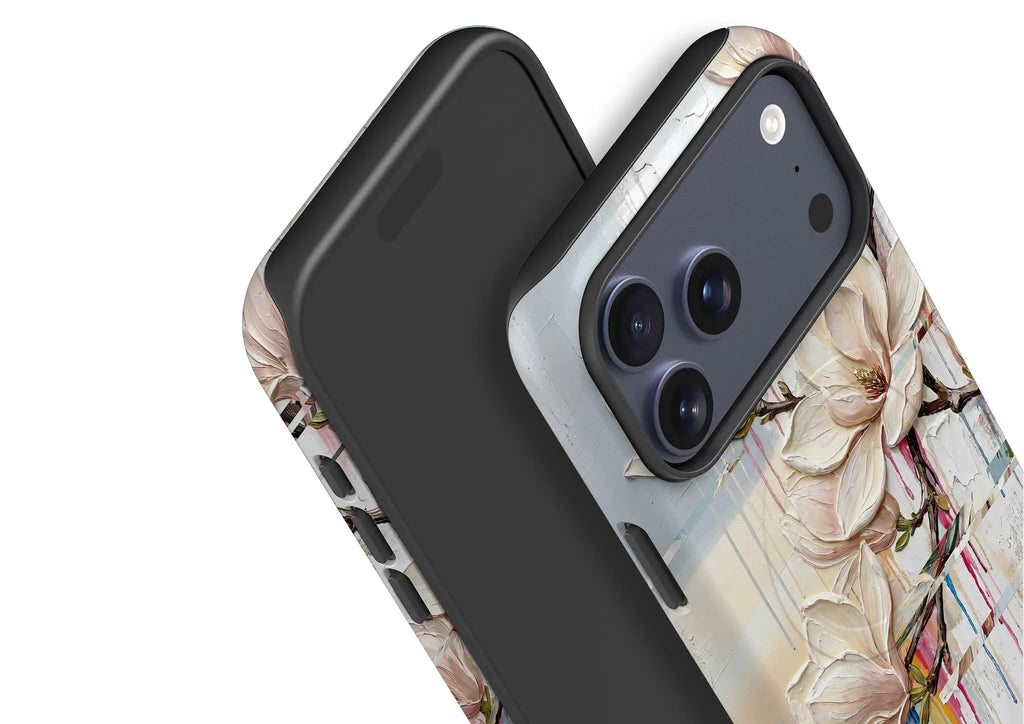 Magnolia Branches by Frida Lövström — Magsafe Tough Case for iPhone — Finnaij