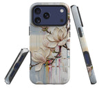 Magnolia Branches by Frida Lövström — Tough Case for iPhone — Three Quarter — Finnaij