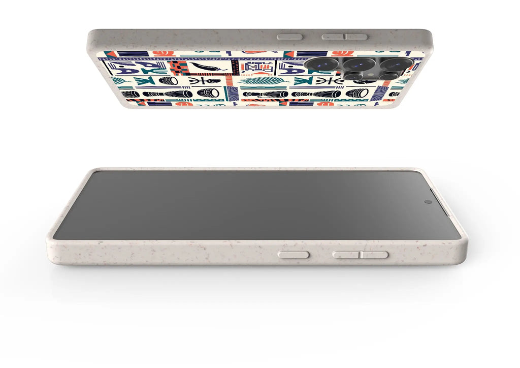 Market Day Icons by Ada Okoye — Samsung Galaxy Bio-degradable Case — Finnaij