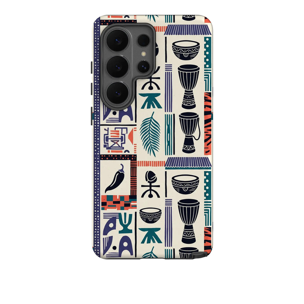 Market Day Icons by Ada Okoye — Tough Case for Samsung — Finnaij