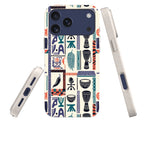 Market Day Icons by Ada Okoye — iPhone Bio-degradable Case — Three Quarter — Finnaij
