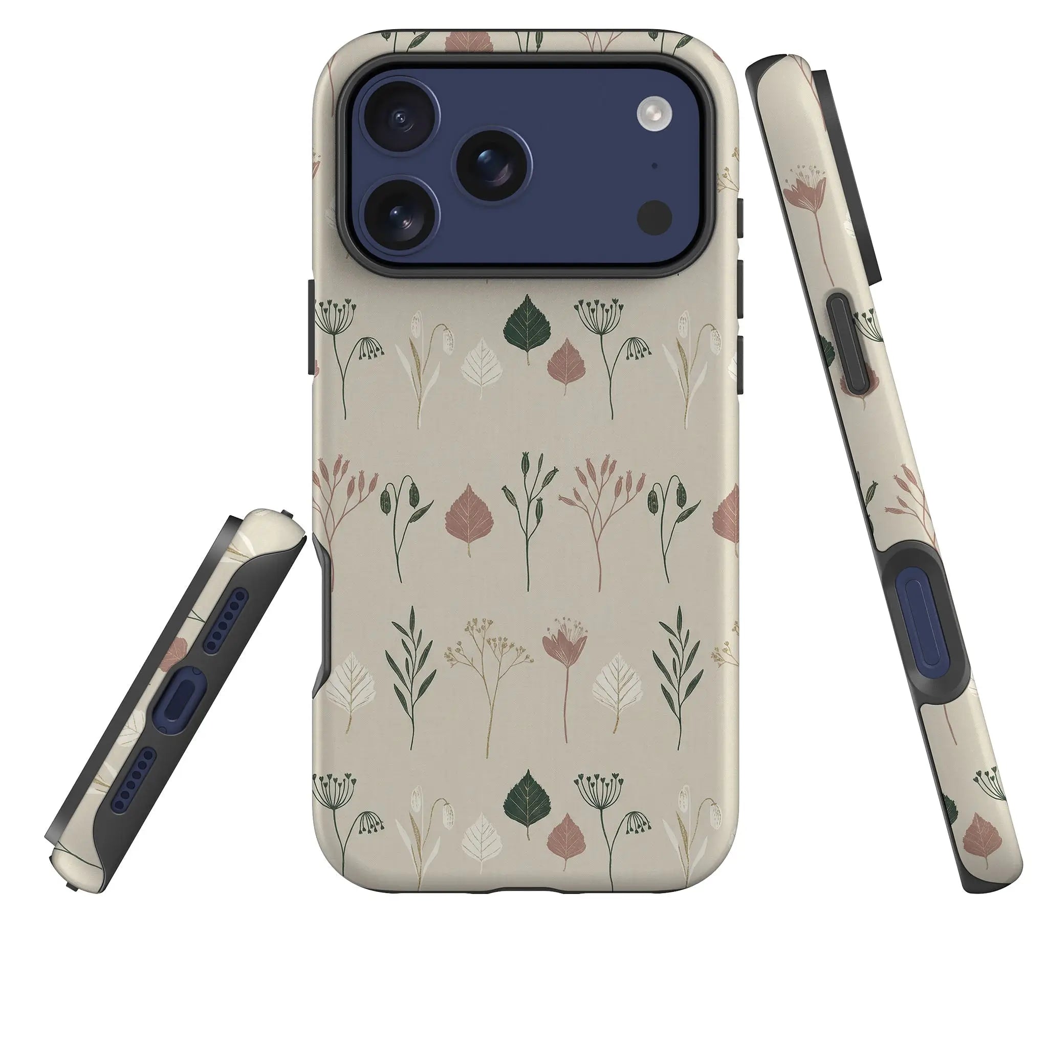 Meadow Relic by Elsi Vaarala — Tough Case for iPhone — Three Quarter — Finnaij