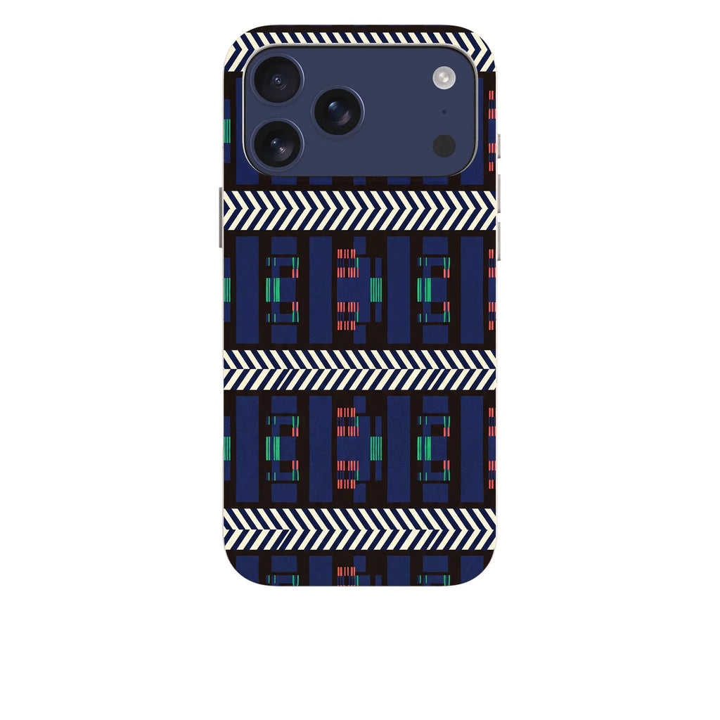 Midnight Aso-Oke by Ada Okoye — iPhone Bio-degradable Case — Finnaij