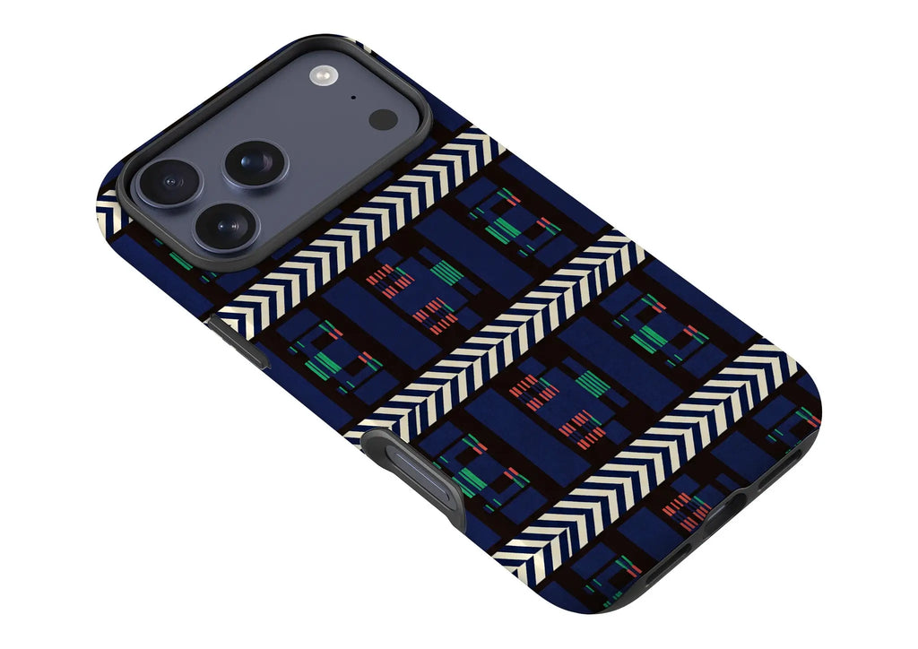 Midnight Aso-Oke by Ada Okoye — Tough Case for iPhone — Finnaij