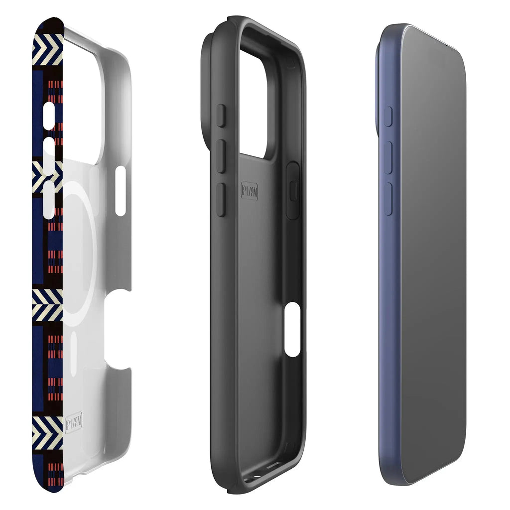 Midnight Aso-Oke by Ada Okoye — MagSafe Tough Case for iPhone — Finnaij