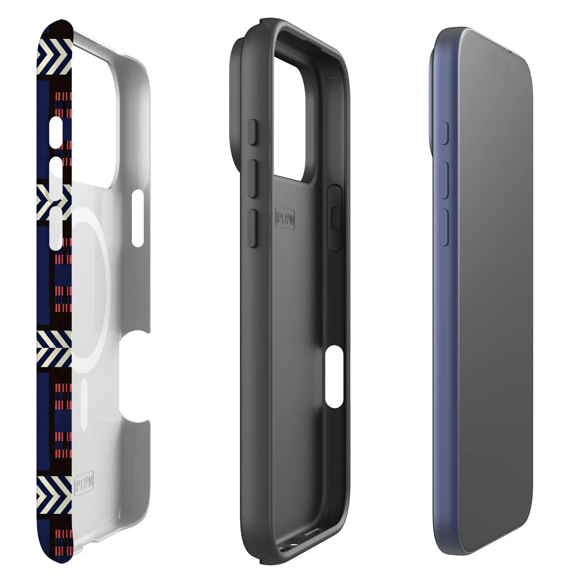 Midnight Aso-Oke by Ada Okoye — MagSafe Tough Case for iPhone — Finnaij