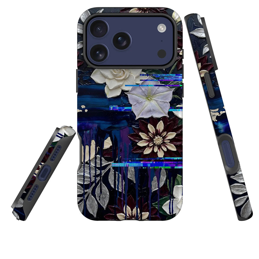 Midnight Garden by Frida Lövström — Tough Case for iPhone — Three Quarter — Finnaij