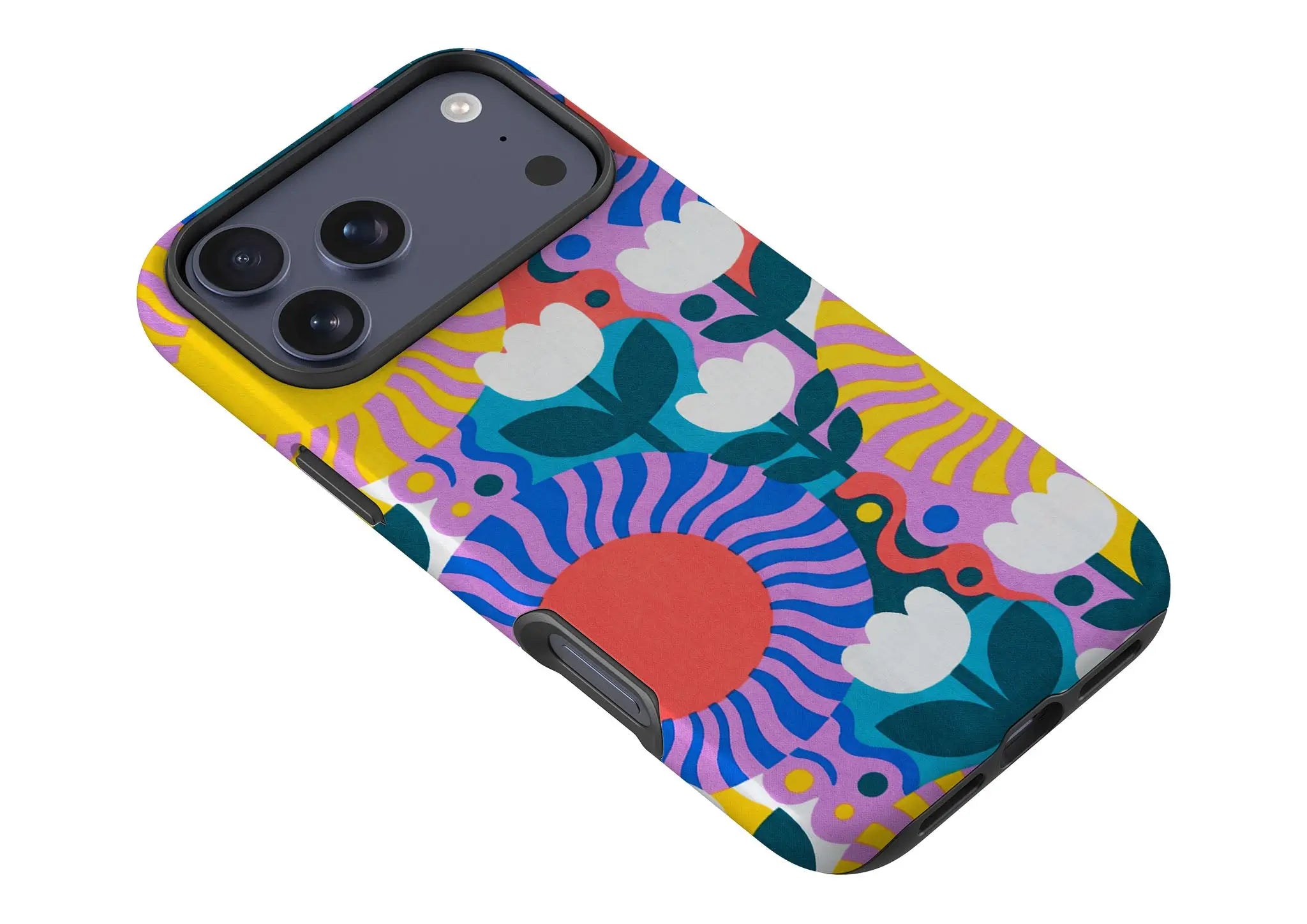 Midnight Sun Mod Bloom by Salla Niemi — Tough Case for iPhone — Finnaij