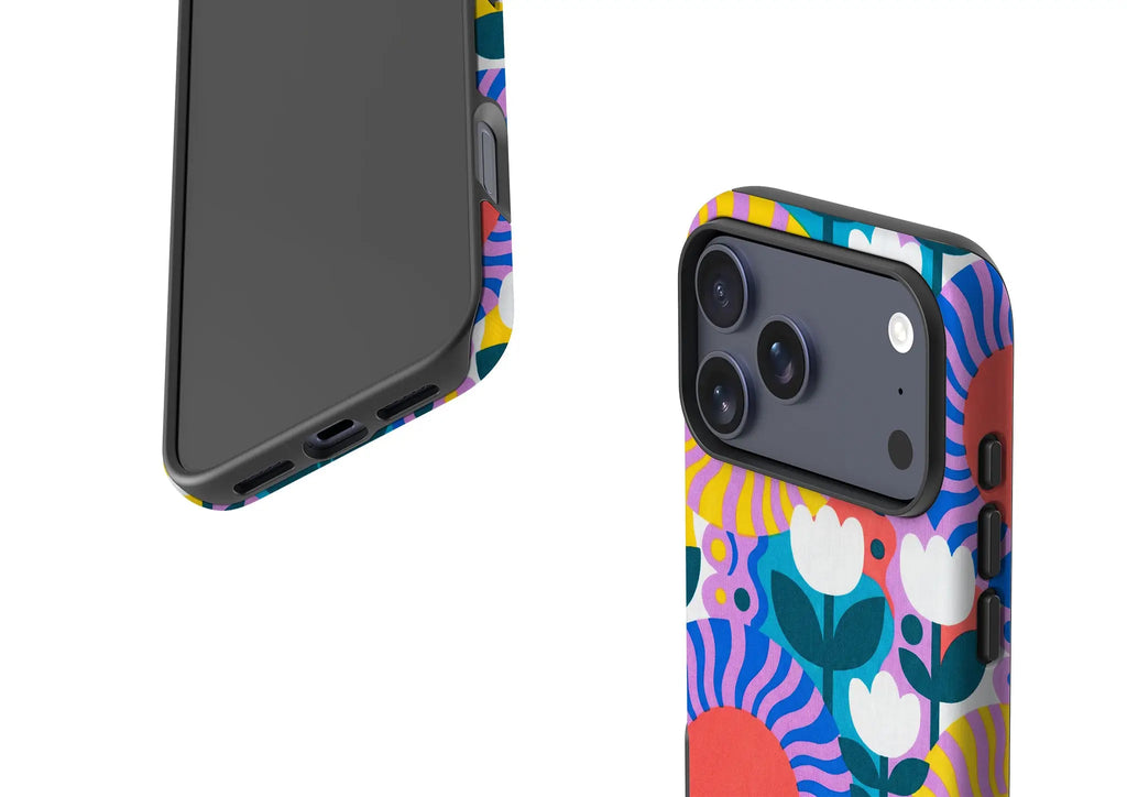 Midnight Sun Mod Bloom by Salla Niemi — Tough Case for iPhone — Finnaij