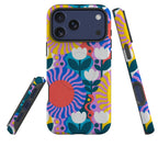 Midnight Sun Mod Bloom by Salla Niemi — Magsafe Tough Case for iPhone — Three Quarter — Finnaij