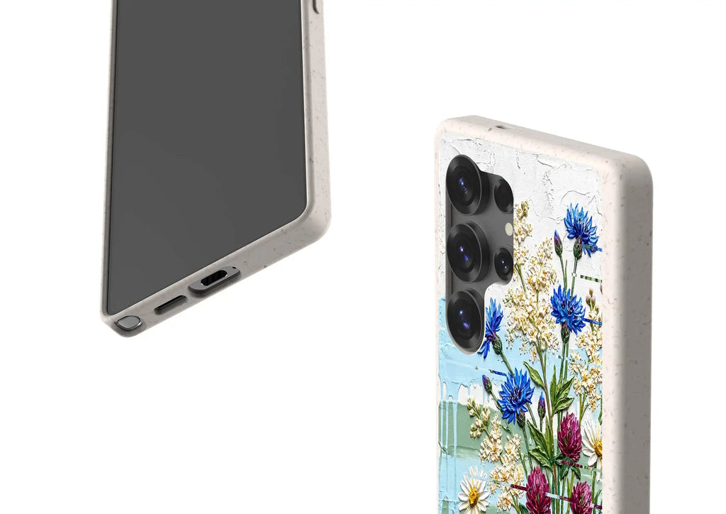 Nordic Wildflowers by Frida Lövström — Samsung Galaxy Bio-degradable Case — Finnaij