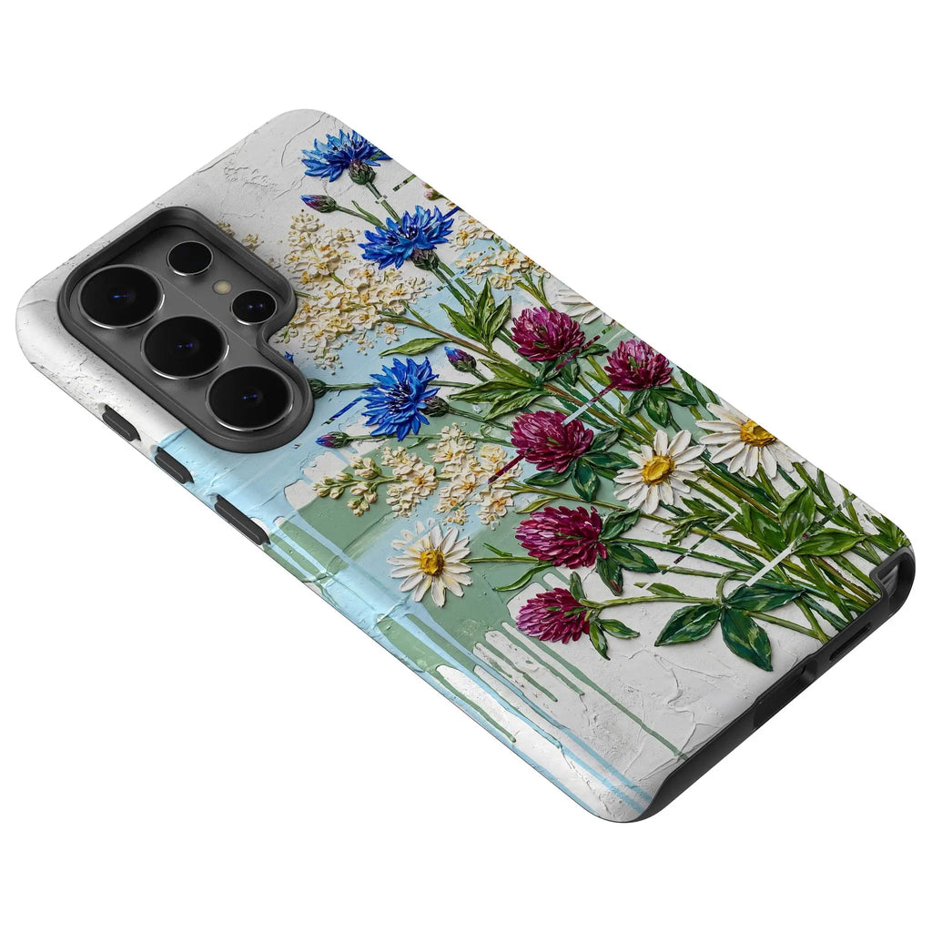 Nordic Wildflowers by Frida Lövström — Tough Case for Samsung — Finnaij