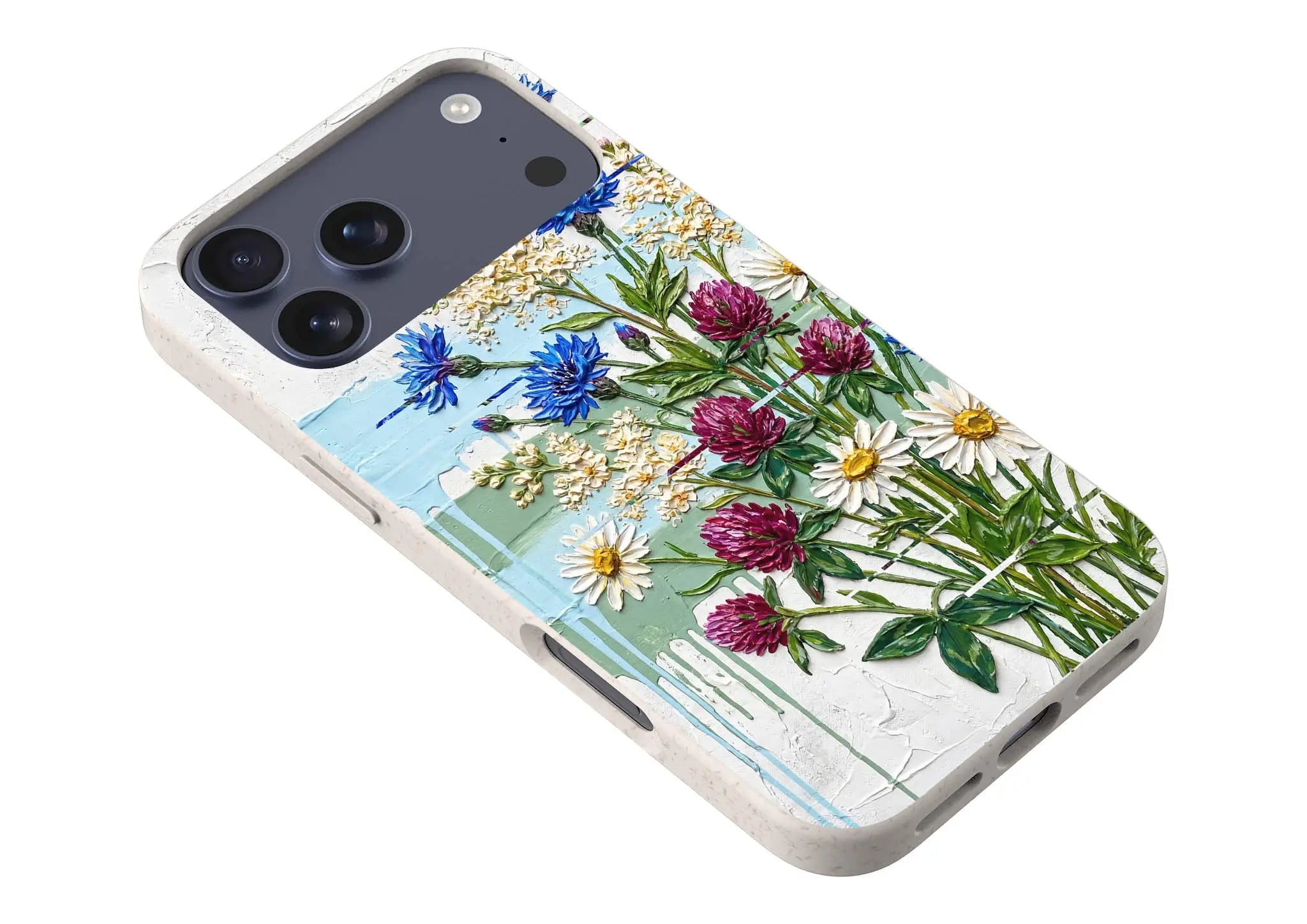 Nordic Wildflowers by Frida Lövström — iPhone Bio-degradable Case — Finnaij