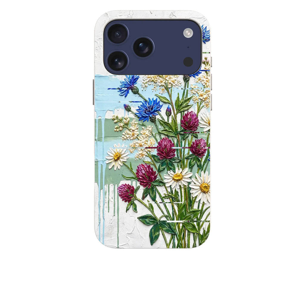 Nordic Wildflowers by Frida Lövström — iPhone Bio-degradable Case — Finnaij