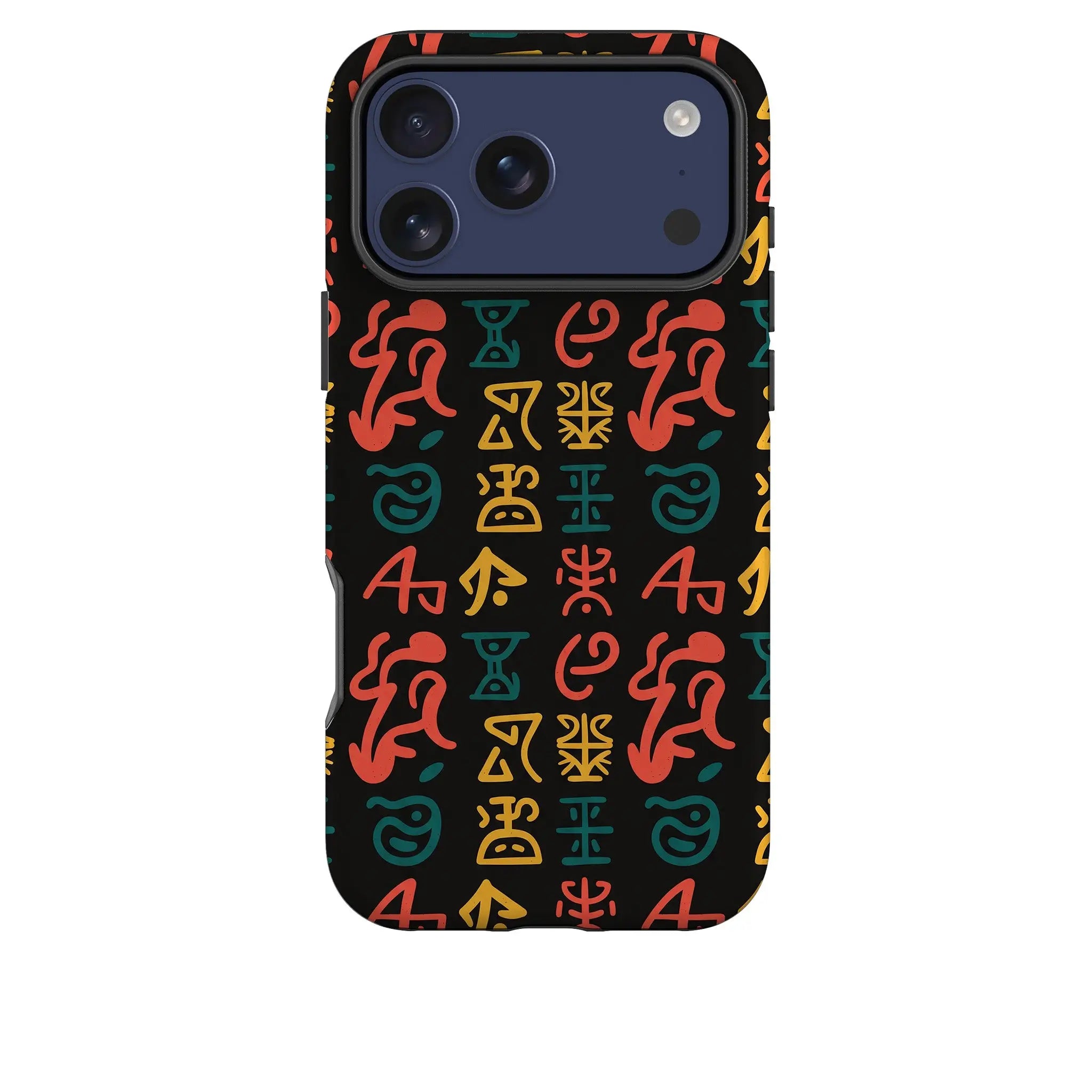 Nsibidi Pulse by Ada Okoye — Tough Case for iPhone — Finnaij