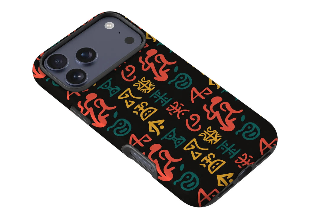 Nsibidi Pulse by Ada Okoye — Tough Case for iPhone — Finnaij