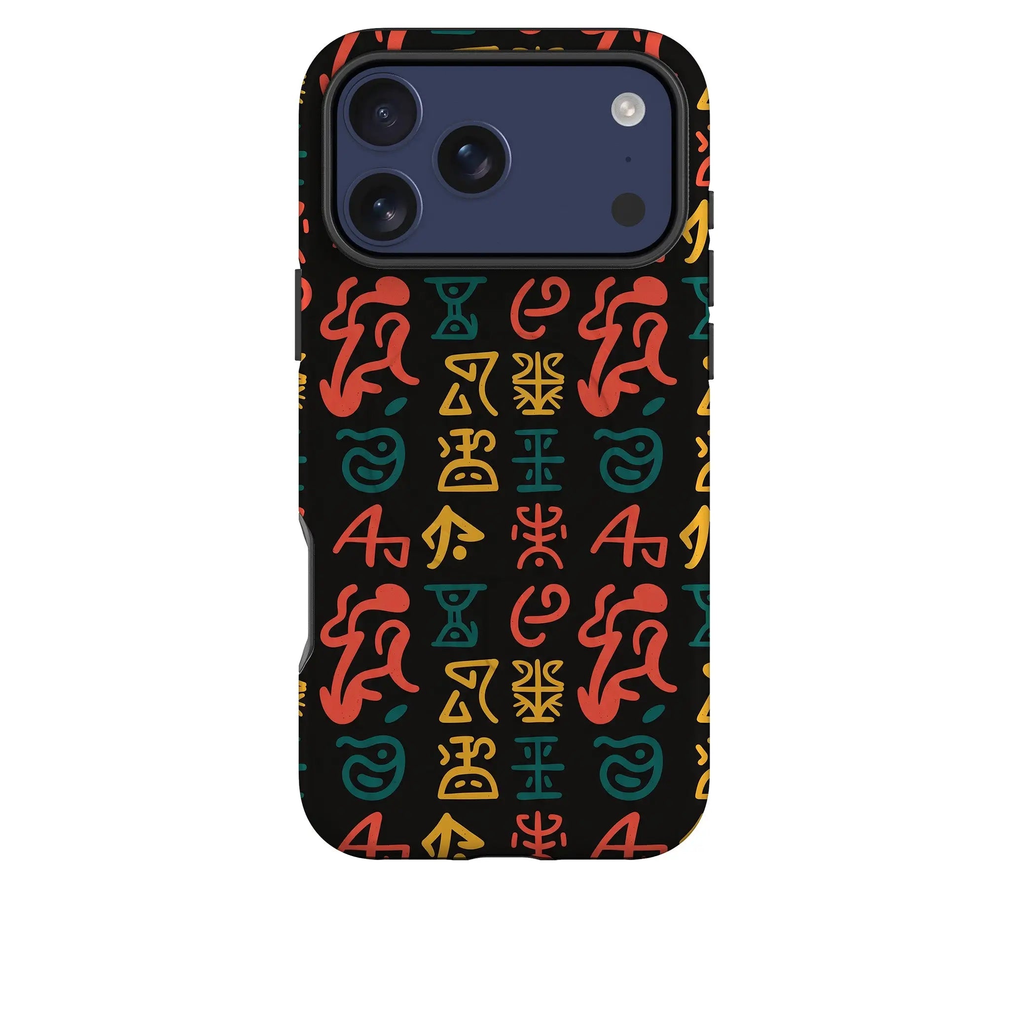 Nsibidi Pulse by Ada Okoye — Magsafe Tough Case for iPhone — Finnaij