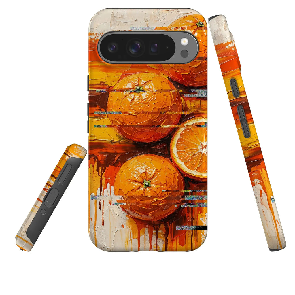 Oranges and Citrus Still Life by Frida Lövström — Tough Case for Google — Three Quarter — Finnaij