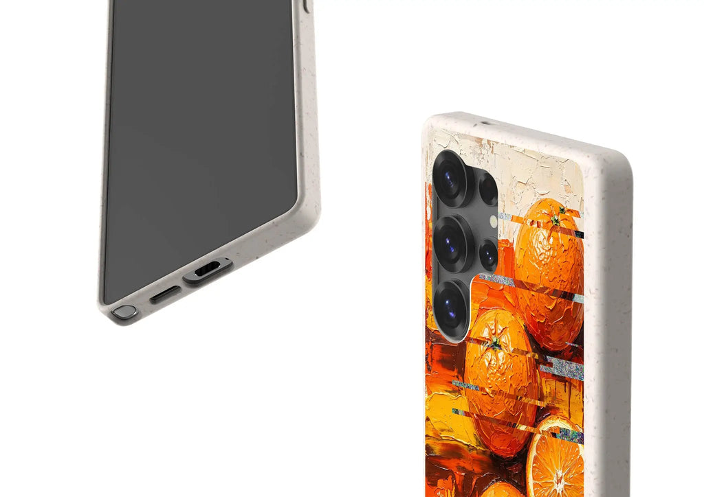Oranges and Citrus Still Life by Frida Lövström — Samsung Galaxy Bio-degradable Case — Finnaij
