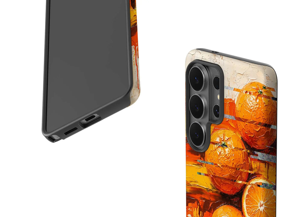 Oranges and Citrus Still Life by Frida Lövström — Tough Case for Samsung — Finnaij