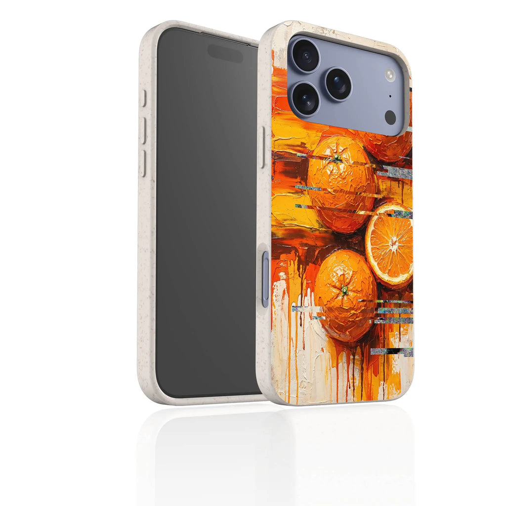 Oranges and Citrus Still Life by Frida Lövström — iPhone Bio-degradable Case — Finnaij