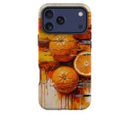 Oranges and Citrus Still Life by Frida Lövström — Tough Case for iPhone — Finnaij