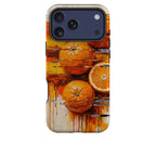 Oranges and Citrus Still Life by Frida Lövström — Magsafe Tough Case for iPhone — Finnaij