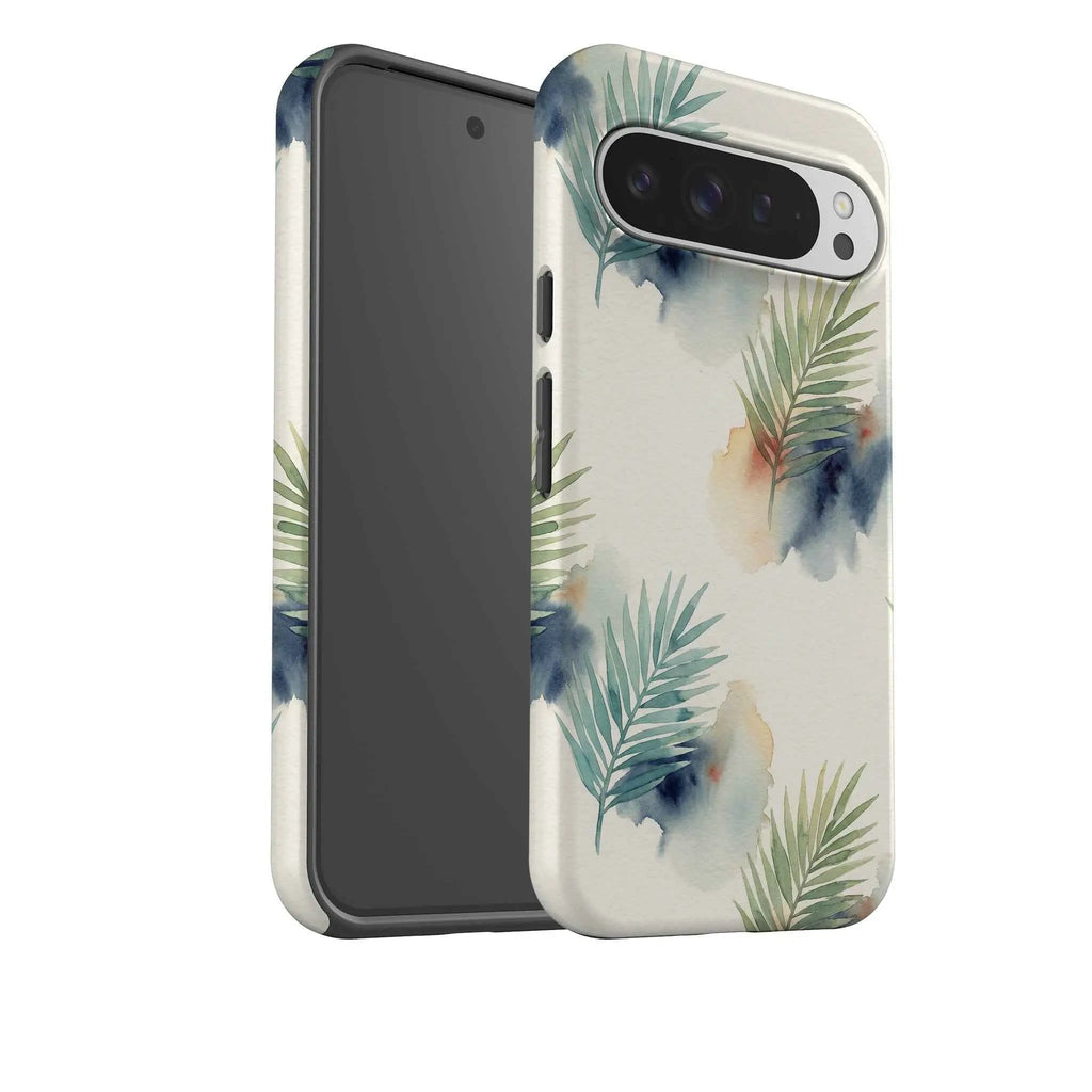 Palm Frond Breeze Pattern by Tobi Akinyemi — Tough Case for Google — Finnaij