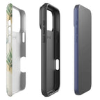 Palm Frond Breeze Pattern by Tobi Akinyemi — Tough Case for iPhone — Finnaij