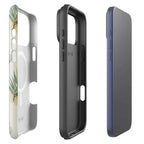 Palm Frond Breeze Pattern by Tobi Akinyemi — MagSafe Tough Case for iPhone — Finnaij