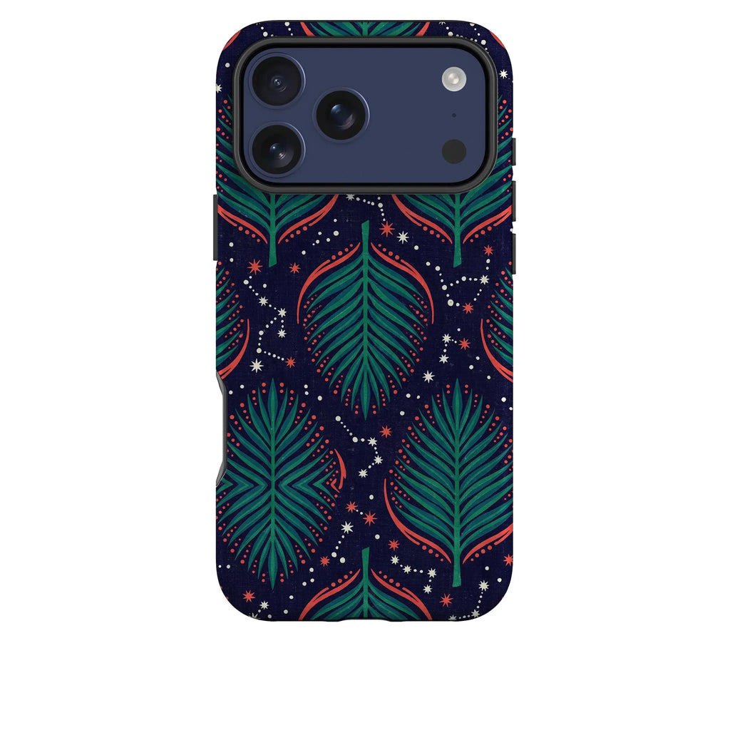 Palm Frond Constellations by Ada Okoye — MagSafe Tough Case for iPhone — Finnaij