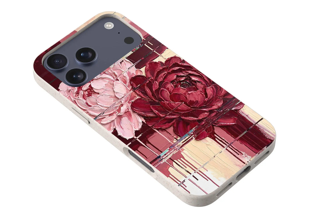Peonies by Frida Lövström — iPhone Bio-degradable Case — Finnaij