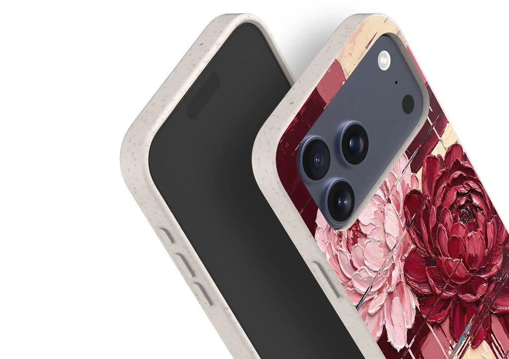 Peonies by Frida Lövström — iPhone Bio-degradable Case — Finnaij