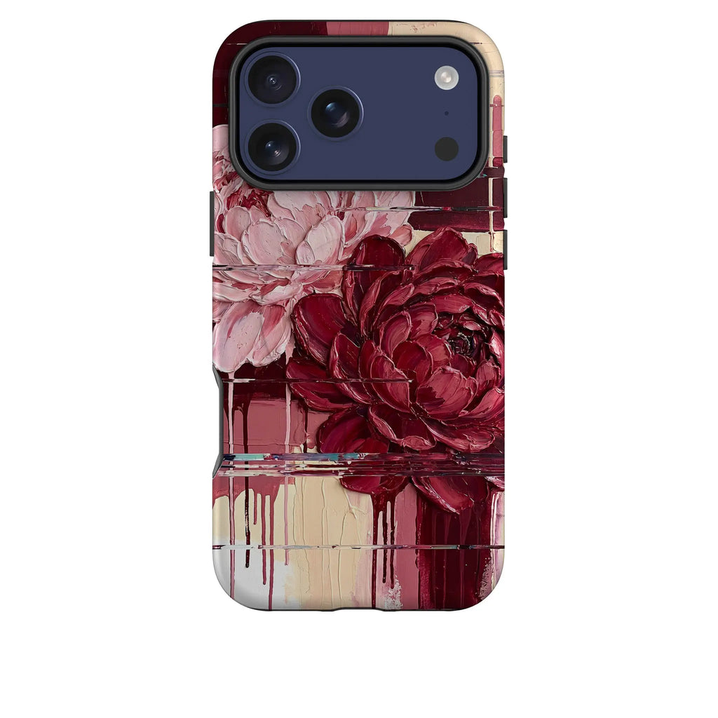 Peonies by Frida Lövström — Magsafe Tough Case for iPhone — Finnaij
