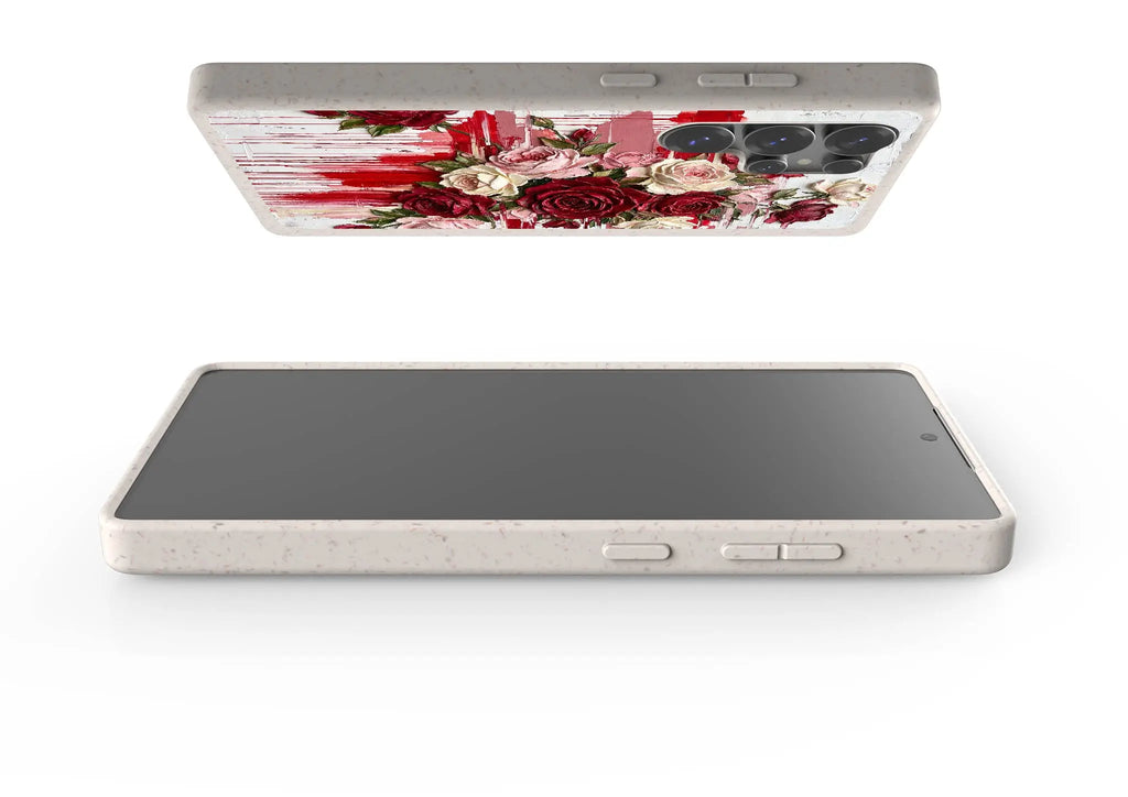 Roses by Frida Lövström — Samsung Galaxy Bio-degradable Case — Finnaij