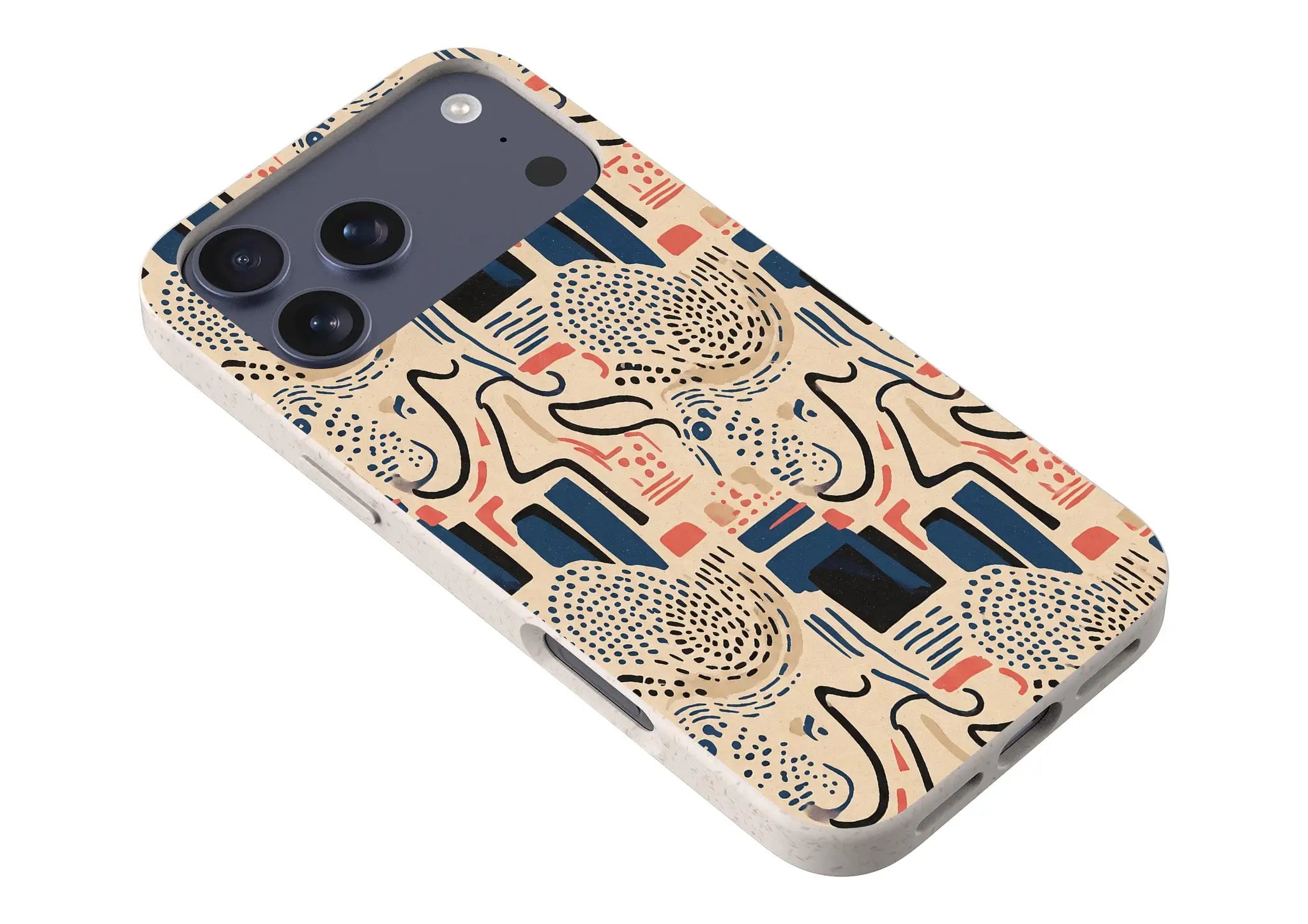 Sandstone Adire by Ada Okoye — iPhone Bio-degradable Case — Finnaij