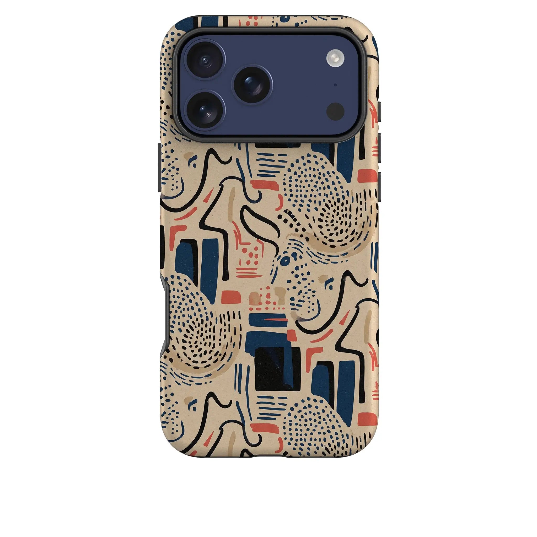 Sandstone Adire by Ada Okoye — Tough Case for iPhone — Finnaij