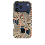 Sandstone Adire by Ada Okoye — MagSafe Tough Case for iPhone — Finnaij
