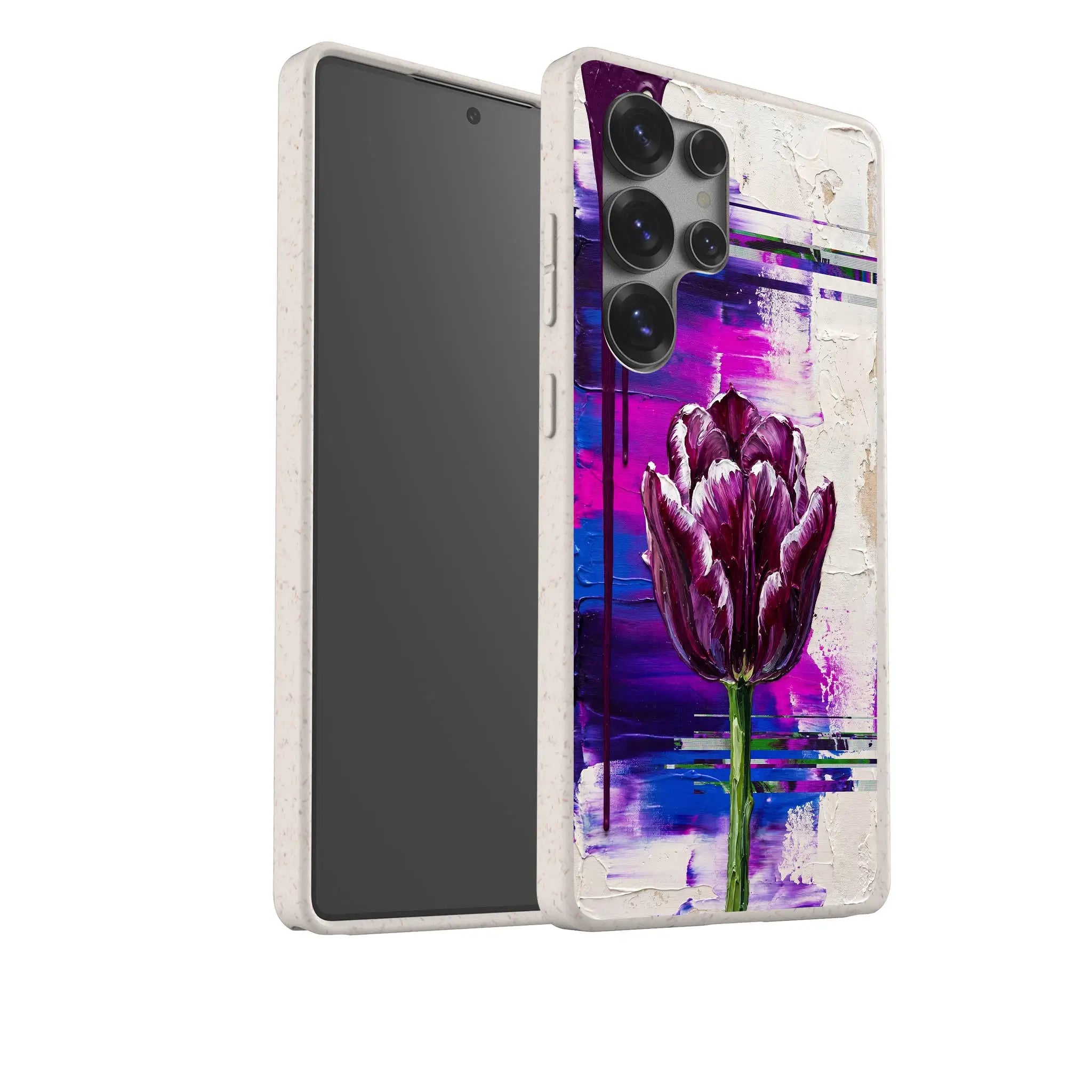 Single Dramatic Tulip by Frida Lövström — Samsung Galaxy Bio-degradable Case — Finnaij