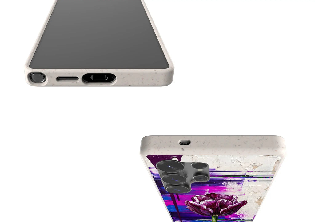 Single Dramatic Tulip by Frida Lövström — Samsung Galaxy Bio-degradable Case  — Finnaij