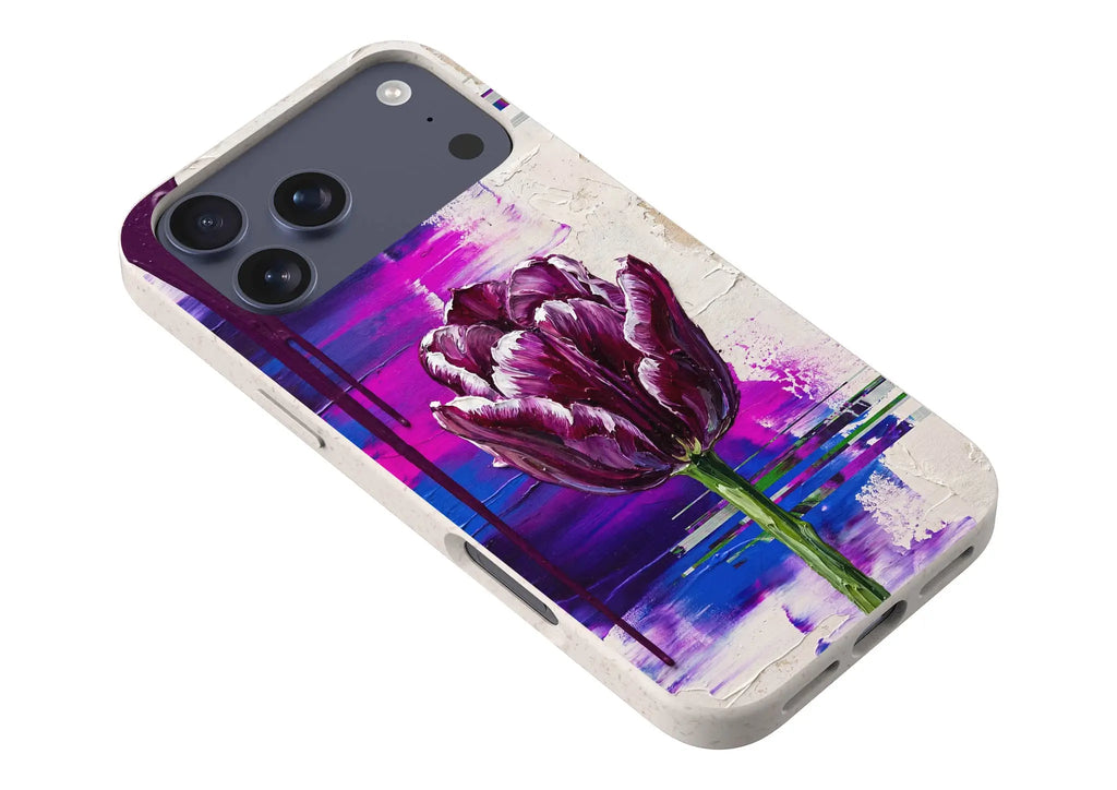 Single Dramatic Tulip by Frida Lövström — iPhone Bio-degradable Case — Finnaij